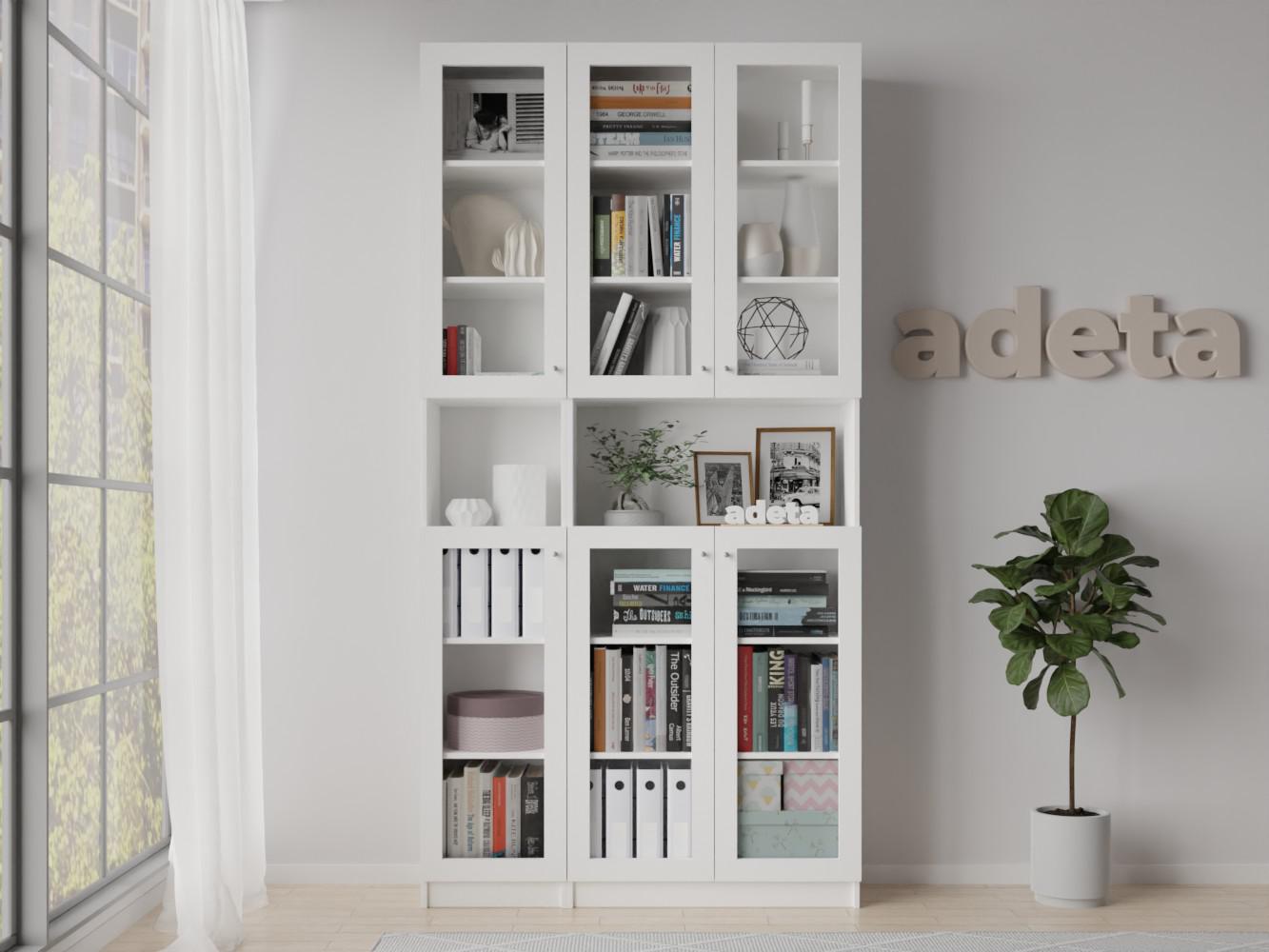 Книжный шкаф Билли 388 white ИКЕА (IKEA) изображение товара