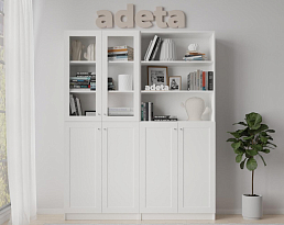 Изображение товара Книжный шкаф Билли 349 white ИКЕА (IKEA) на сайте adeta.ru