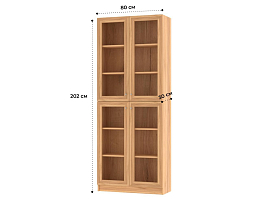 Изображение товара Книжный шкаф Билли 335 oak gold craft ИКЕА (IKEA) на сайте adeta.ru