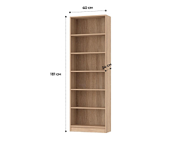 Изображение товара Стеллаж Билли 124 beige ИКЕА (IKEA) на сайте adeta.ru